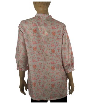 Casual Shirt - Pink Flowers