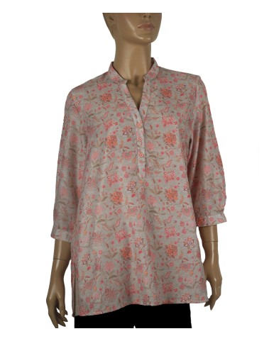 Casual Shirt - Pink Flowers Casual Shirt - Pink Flowers