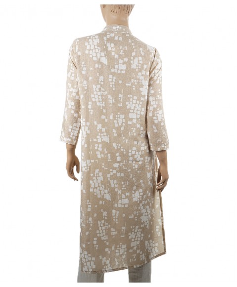 Tunic - White and Beige