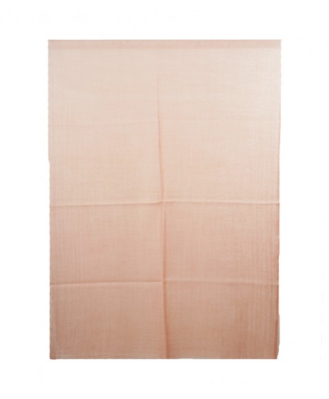 Shaded Ombre Stole - Peach to Off White