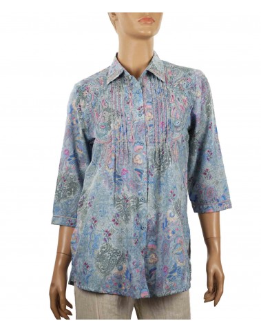 Embroidered Casual Shirt - Paisley Embroidery