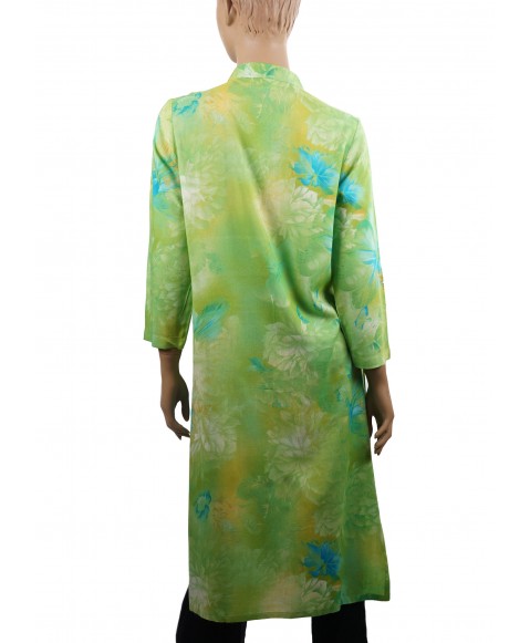 Tunic - Green Floral