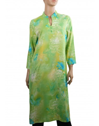 Tunic - Green Floral