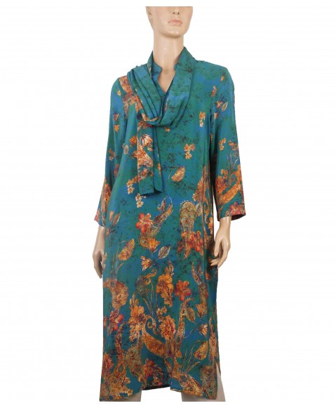 Tunic - Paisley With Flowers