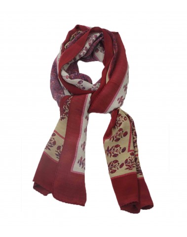 Crepe Silk Scarf - Tine Floral