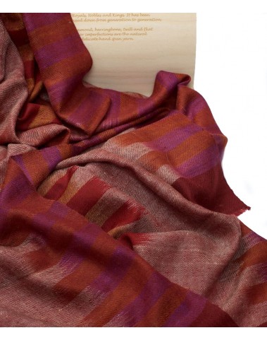 Burgandy Ikat Pashmina Stole