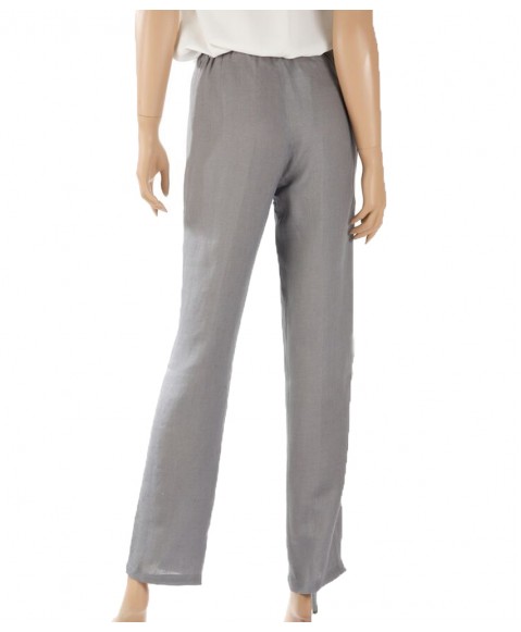 Linen Pant - Grey 