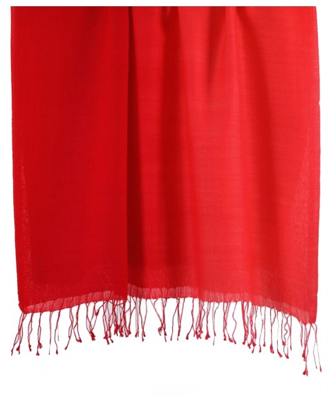 Shaded Ombre Stole - Pink to red Hues 