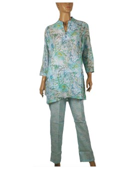 Cotton Co-ord Set - Forest