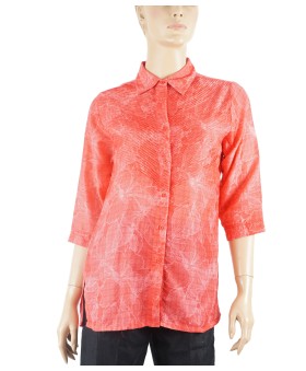 Casual Kurti -  Red Yolk Pinkuck