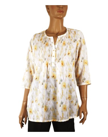 Casual Kurti - Yellow Splash