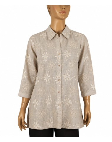 Casual Shirt - Linen Bloom