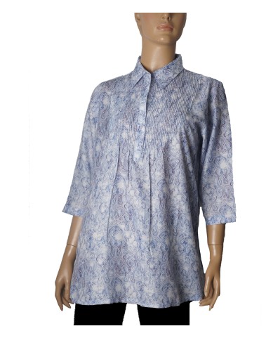 Casual Shirt - Classic Blue Paisley Casual Shirt - Classic Blue Paisley
