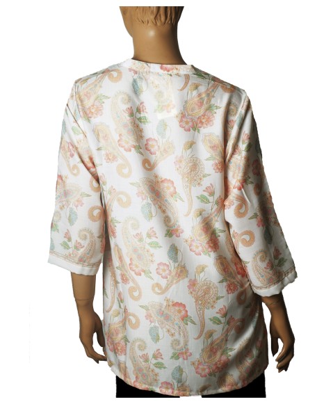 Casual Shirt - Pastel Paisley Casual Shirt - Pastel Paisley