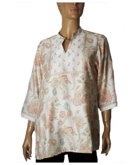 Casual Shirt - Pastel Paisley