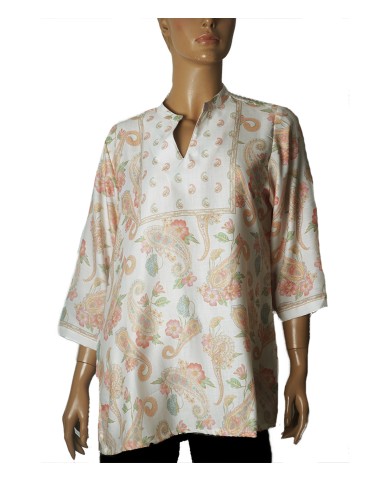 Casual Shirt - Pastel Paisley