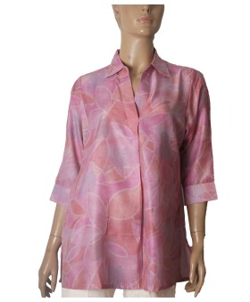Casual Shirt - Pink Mosaic