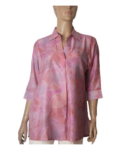 Casual Shirt - Pink Mosaic