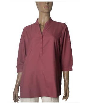 Casual Shirt - Mauve Rose