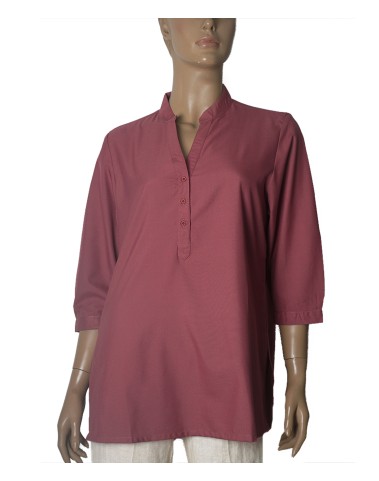 Casual Shirt - Mauve Rose