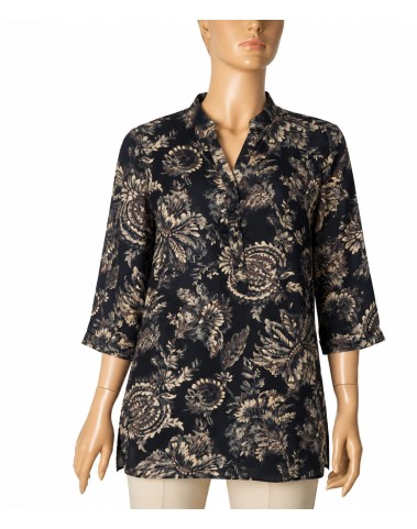 Casual Shirt - Noir Botanica