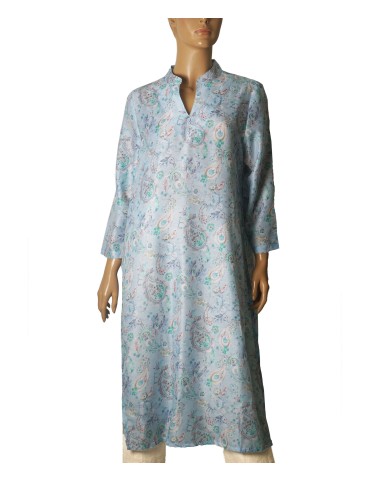 Tunic - Sky Blue Paisley