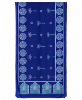 Crepe Silk  Scarf - Mughal Garden