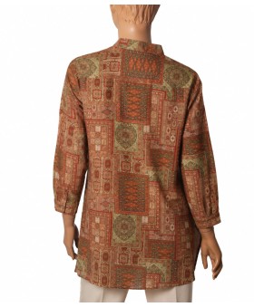 Long Silk Shirt - Persian Mosaic
