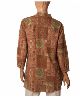 Long Silk Shirt - Persian Mosaic