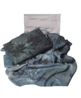 Rain Flower Box Stole