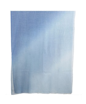 Shaded Ombre Stole - Sky Blue Shades