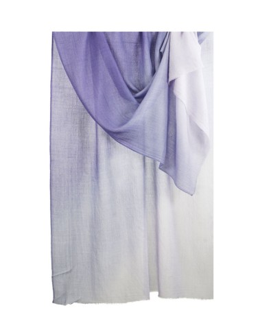 Shaded Ombre Stole - Lavender Shade