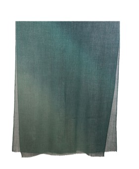 Shaded Ombre Stole - Deep Green