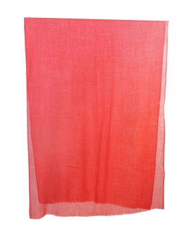 Shaded Ombre Stole - Red