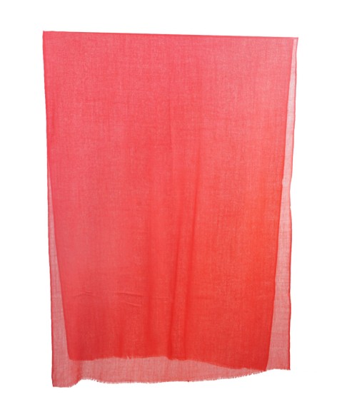 Shaded Ombre Stole - Red