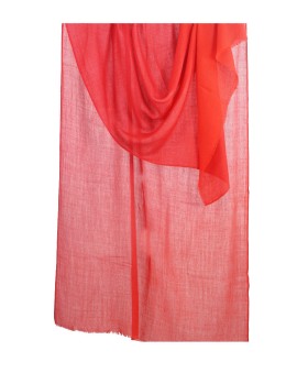 Shaded Ombre Stole - Red