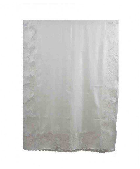 White Border Cutwork Stole