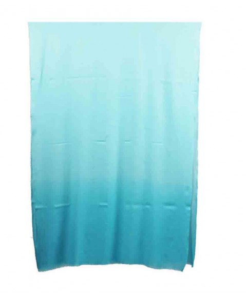 Shaded Ombre Stole - Shades Aqua Blue