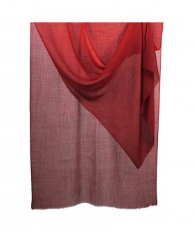 Shaded Ombre Stole - Maroon