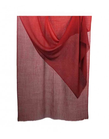 Shaded Ombre Stole - Maroon