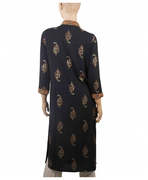 Tunic - Black Embroidery