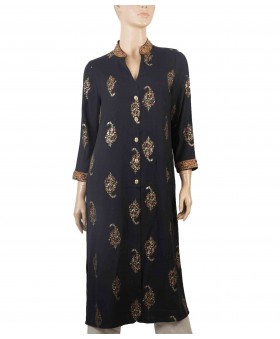 Tunic - Black Embroidery