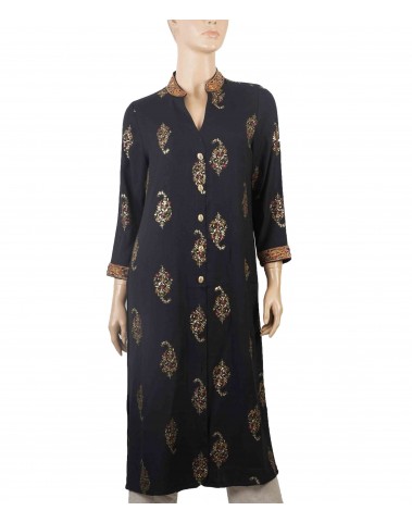 Tunic - Black Embroidery