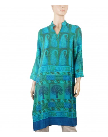 Tunic - Blue Big Paisley