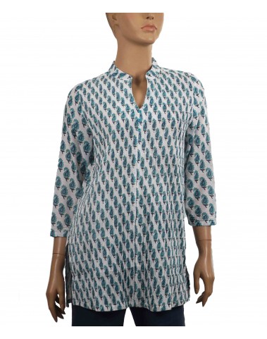 Casual Kurti - Green Butti