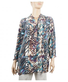  Long Silk Shirt - Africa