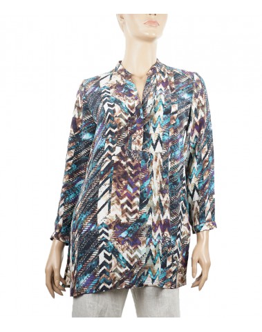  Long Silk Shirt - Africa