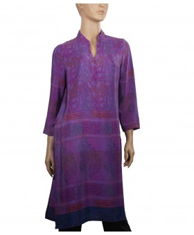 Tunic - Purple Floral