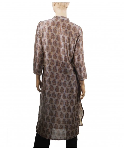 Embroidered Tunic -Golden Paisley